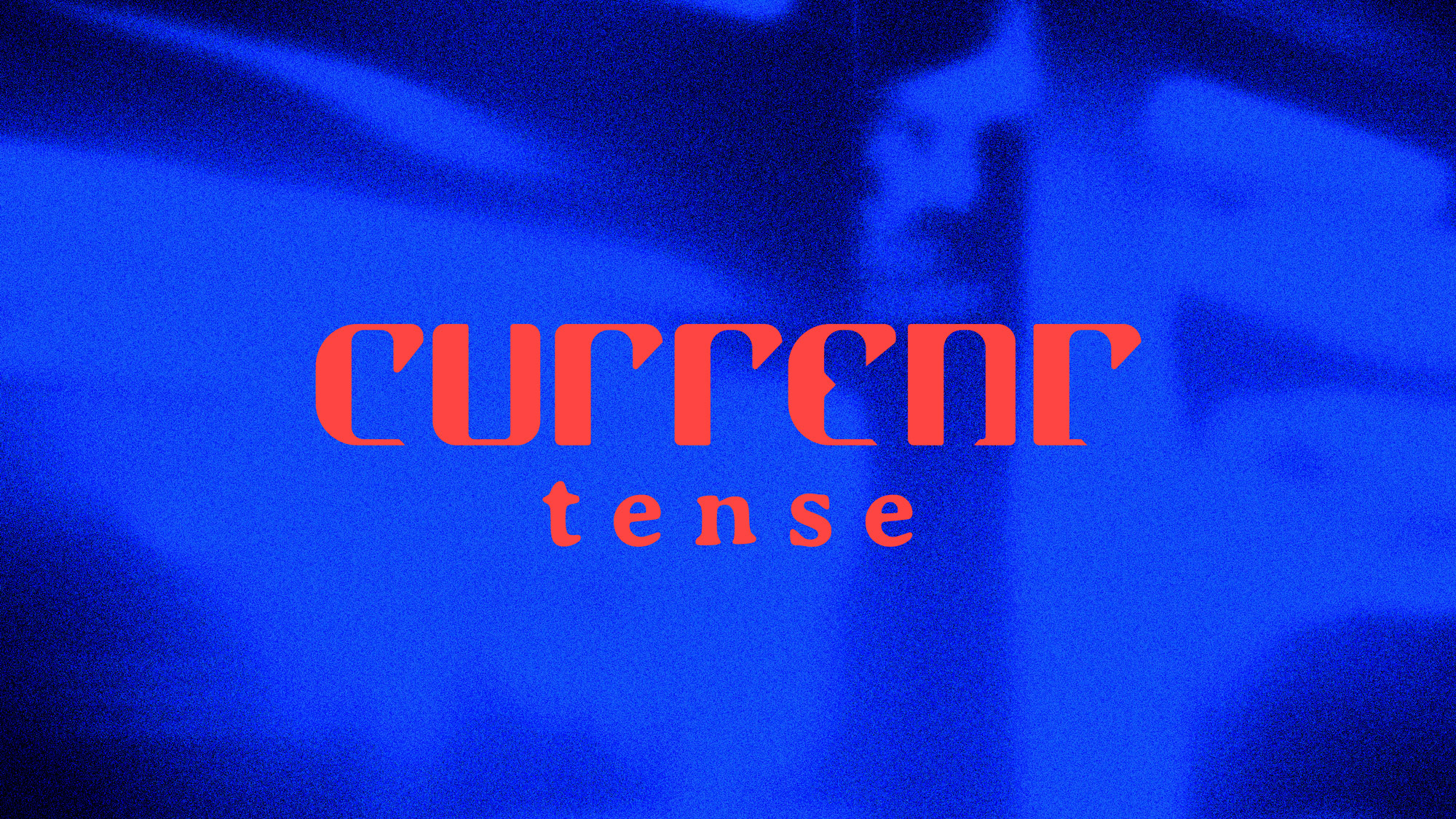 Current Tense stylized wordmark